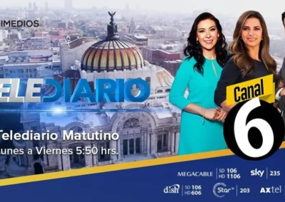 Entrevista en el programa Telediario Matutino de Multimedios (Canal 6)